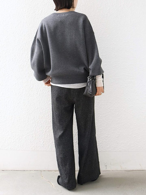 藤田さんの「SHIPS｜【WEB限定】〈手洗い可能〉サガラ 刺繍 / ファンシー レース ロゴ プルオーバー」を使ったコーディネート