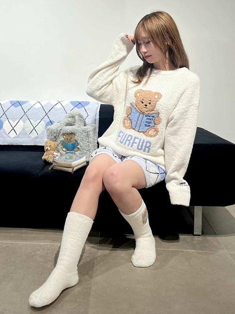 FURFUR STAFFさんの「FURFUR｜【FURFUR&times;gelato pique】パウダーベアジャガードプルオーバー」を使ったコーディネート